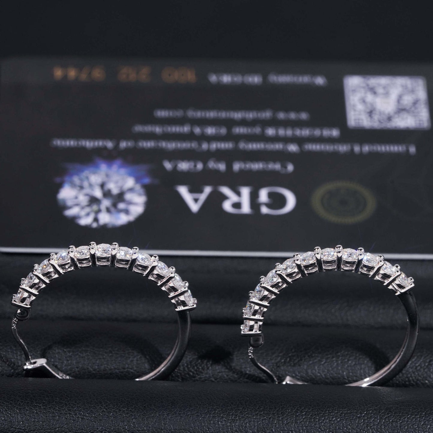 29mm Pavé Hoop Earrings