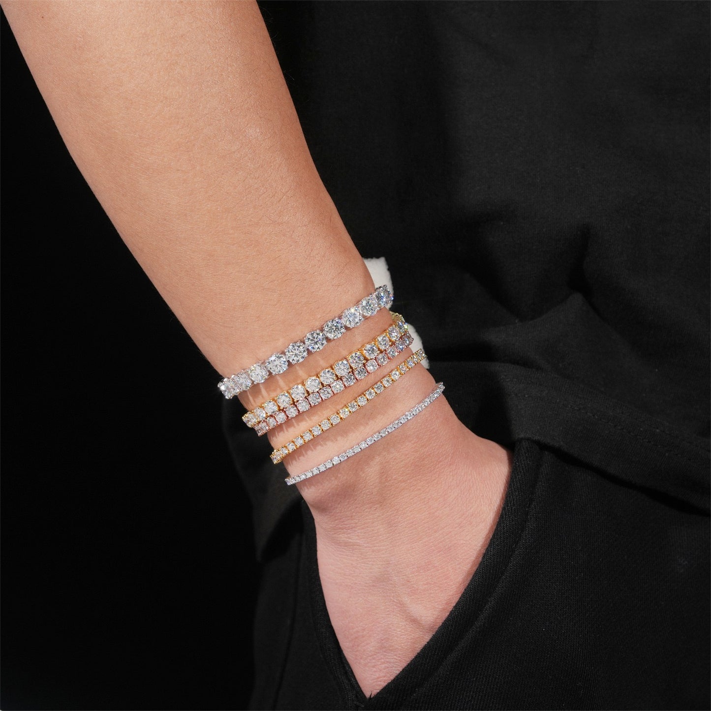 Tennis Bracelet (2mm-6.5mm)