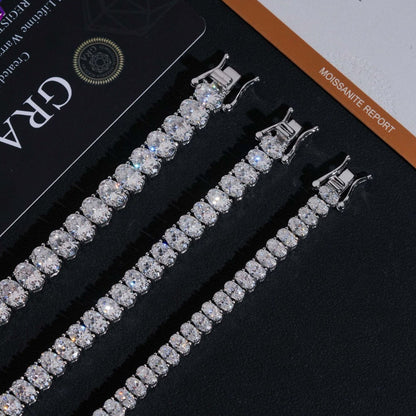 Oval Cut Tennis Bracelet