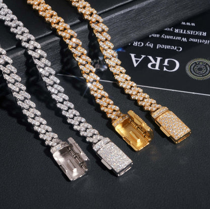 6mm Pavé Miami Cuban Link Chain