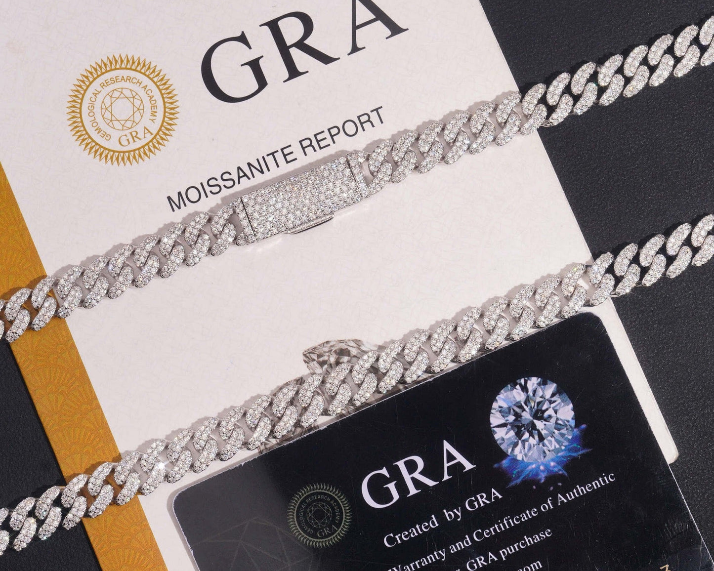 8mm Pavé Miami Cuban Link Chain