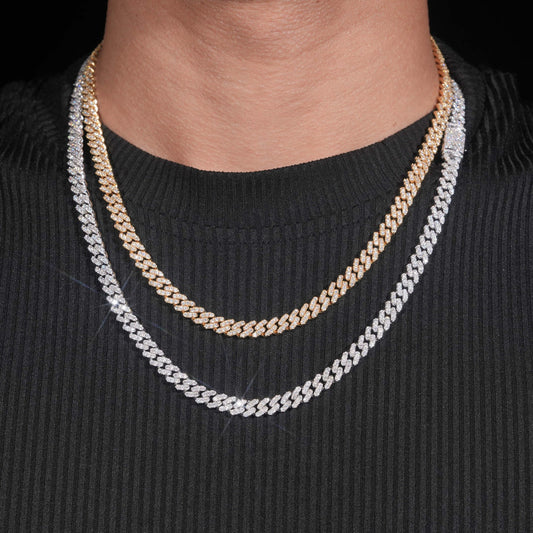 6mm Pavé Miami Cuban Link Chain
