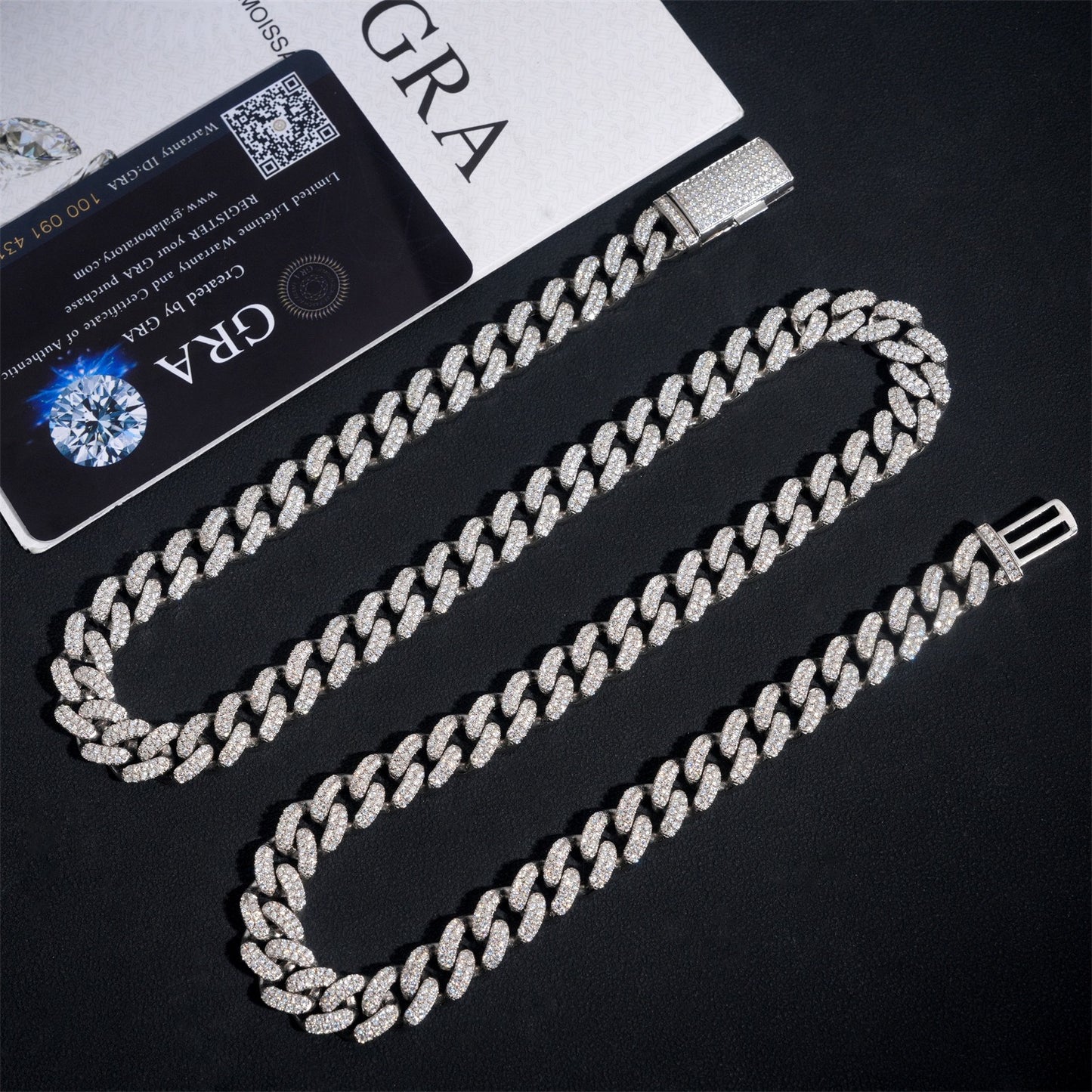 10mm Pavé Miami Cuban Link Chain