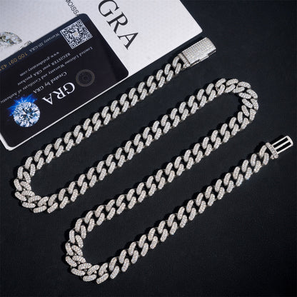 10mm Pavé Miami Cuban Link Chain
