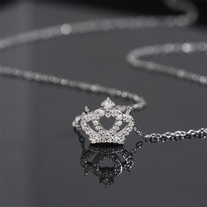 Crown Pendant Necklace