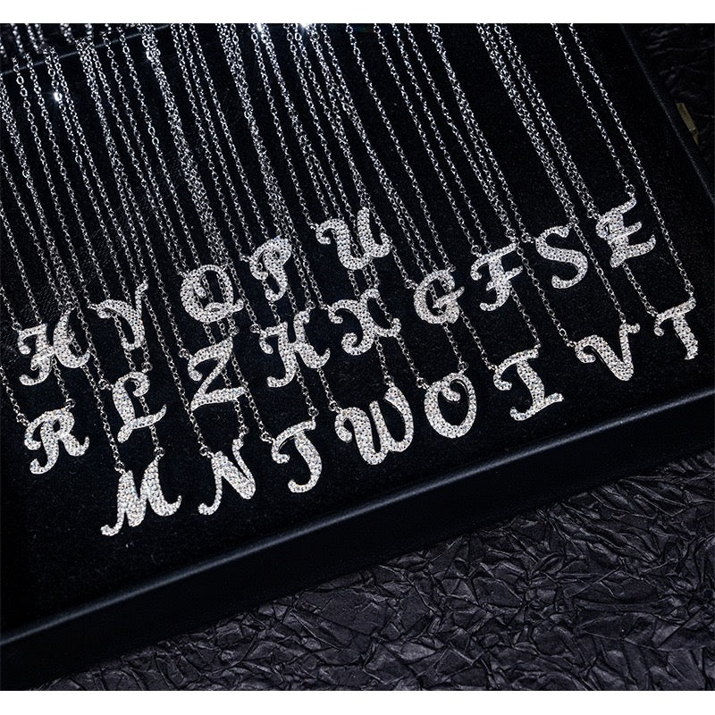 Custom Letter Pendant Necklace