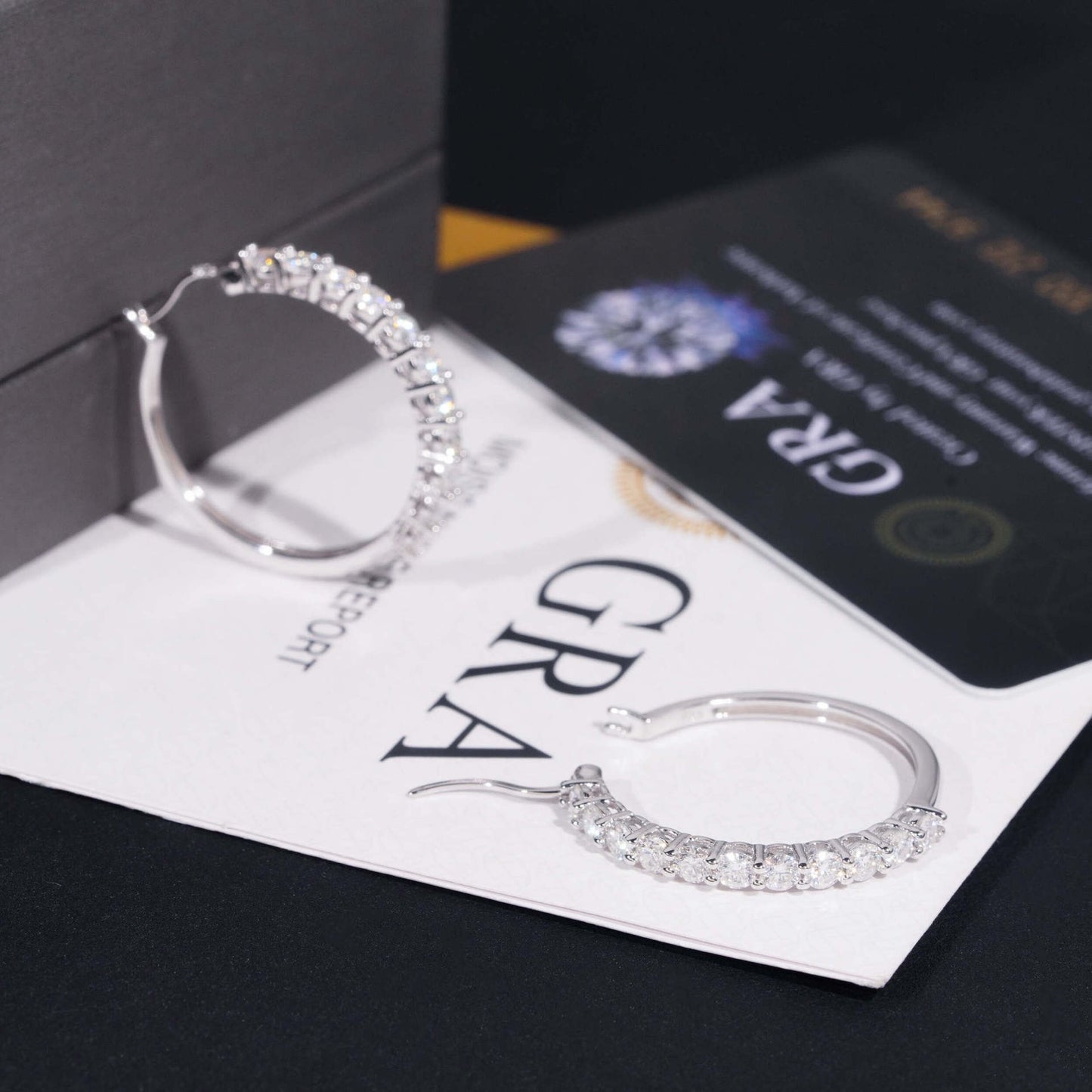 29mm Pavé Hoop Earrings