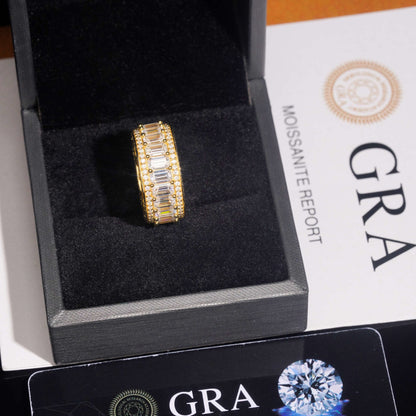 Baguette Pavé Eternity Ring