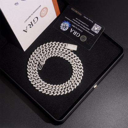 10mm Pavé Miami Cuban Link Chain