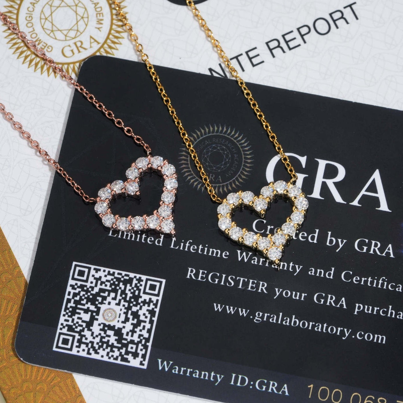 Hollow Heart Pendant Necklace