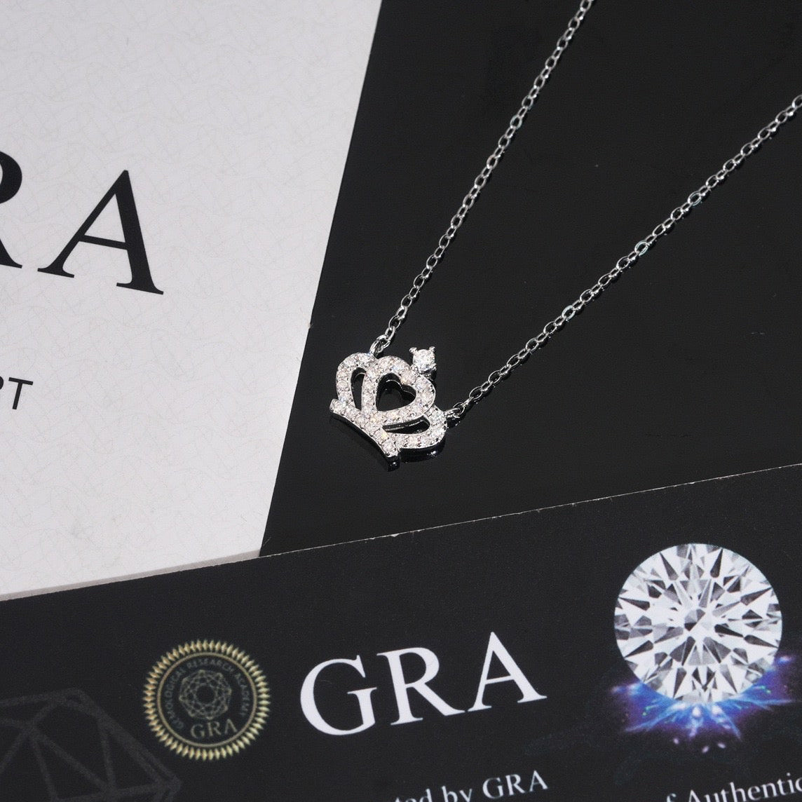 Crown Pendant Necklace