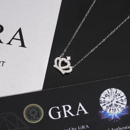 Crown Pendant Necklace