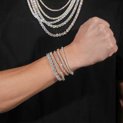 Tennis Bracelet (2mm-6.5mm)